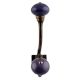 Purple Round Antique Iron Hooks